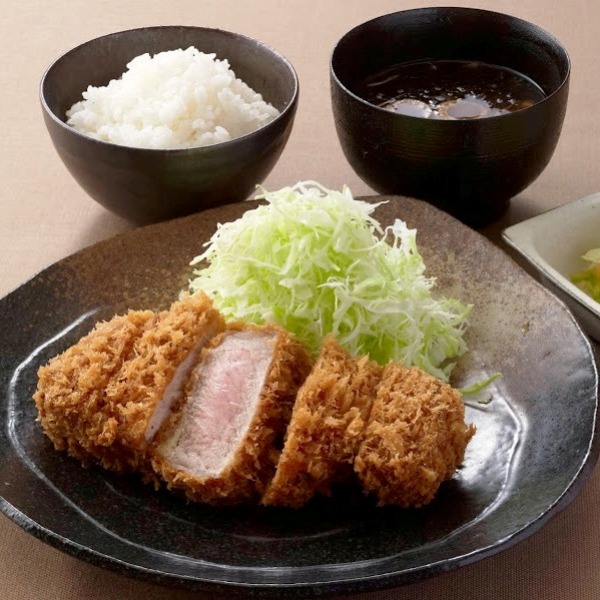 日本の米育ち金華豚 ロースカツ